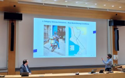 LENS sensor tests presented at ETH Nanoparticles Conference